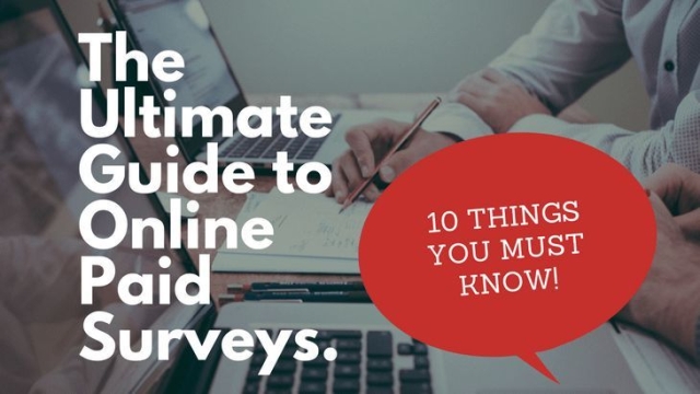 Survey Your Way to Extra Income: The Ultimate Paid Surveys Guide